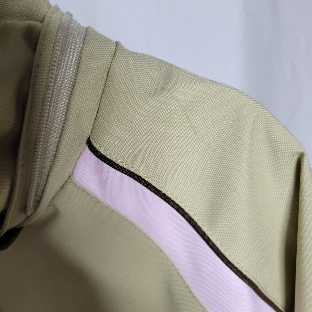DNA Descente of North America Insulated Ski Jacket Womens Pockets Tan & Pink - Picture 11 of 16